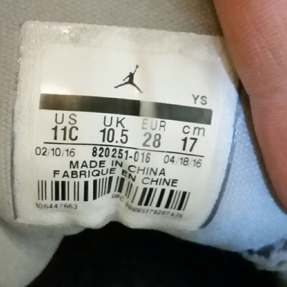 Jordans  size 11C - Picture 8 of 8